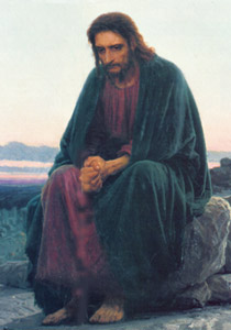 И.Н. Крамской. "Христос в пустыне". 1872 г.